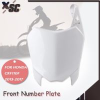 Motorcycle Front Number Plate Plastic Cover Guard For Honda CRF110F CRF 110F CRF110 F 2013 2015 2017 Motorcycles Accessories