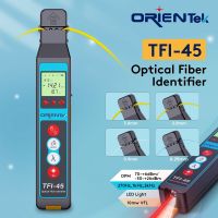 J46ดีไซน์ใหม่ Orientek เครื่องมือ FTTH TFI-45พร้อมกับเครื่องวัดพลังงานแสงและตัวระบุสายไฟเบอร์ออปติกแบบ LED Pulpen Laser