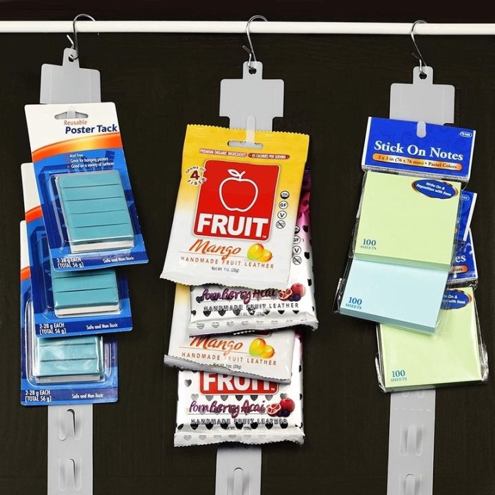 plastic-merchandise-clear-display-hooks-strips-transparent-snack-hanging-clips-supermarket-commodity-storage-strip