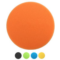 6 inch 150mm Soft Flat Sponge Buffer Polishing Pad Kit For Auto Car Polisher Color:Yellow