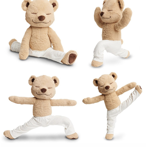 ตุ๊กตาหมี-teddy-bear-ตุ๊กตา-หมีโยคะ40cmพร้อมส่งจากไทย