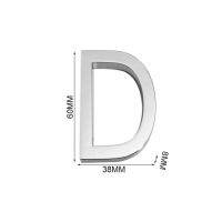 หมายเลขบ้าน3d 6ซม. แผ่นหมายเลขประตูหมายเลขบ้านกล่องจดหมายริมถนนสติ๊กเกอร์ตัวเลขหมายเลขโรงแรมหมายเลขโรงแรมประตูกลางแจ้ง