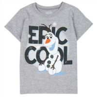 ใหม่ Dasney แช่แข็ง OLAF เสื้อยืด-EPIC COOL-ขนาด 2 T,3 T,4 T