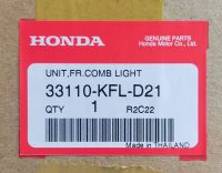 33110-KFL-D21 ชุดโคมไฟหน้า Honda แท้ศูนย์