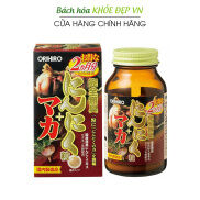 Tỏi không mùi Maca Orihiro Nhật Bản tăng sức đề kháng, giảm mỡ máu