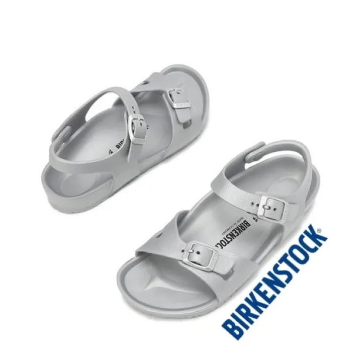 birkenstock rio eva silver