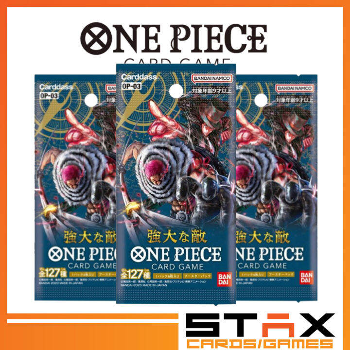 One Piece Card Game OP03 "Mighty Enemies" Booster Pack [วันพีช การ์ด