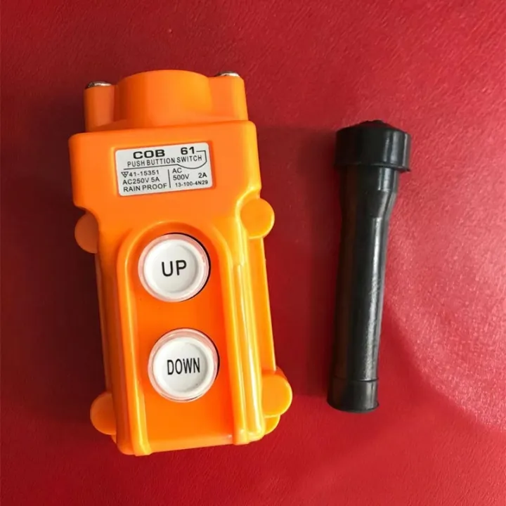 Cob61 Waterproof Hoist Push Button Switch Switch Crane Pendant Cob 61