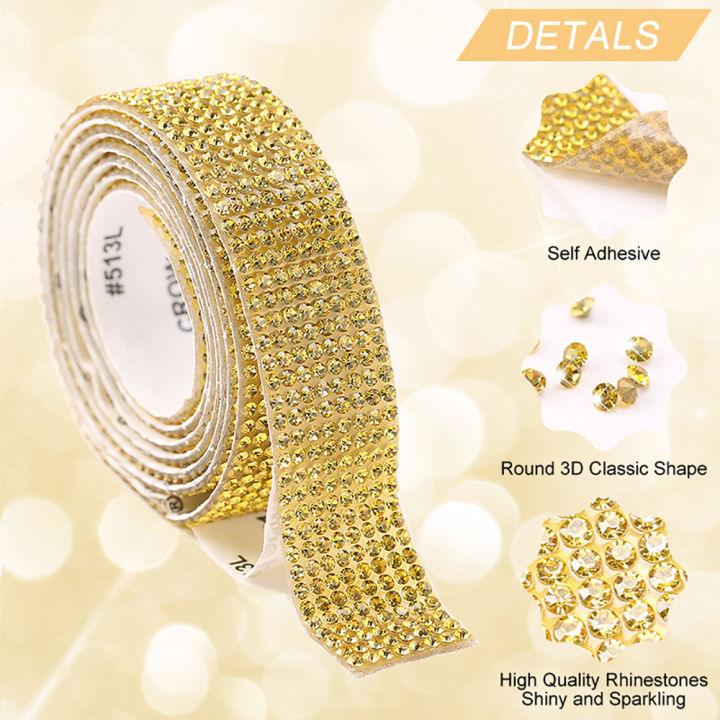 diamond-sticker-car-diy-phone-rhinestones-ribbon-crafts-adhesive-self-crystal