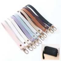 New Clutch Bag Wrist Strap 1.2cm Wide PU Leather Purse Bag Strap Handles Women Purse Handle Replacement Belts Bag Accessories