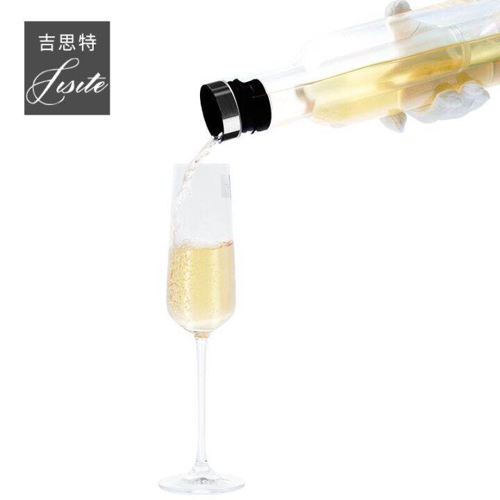 quick crystal glass wine cooler decanter bottle built in stick wine