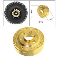 Miffer ขอบ Wheel RC ถ่วงน้ำหนักภายในรถตีนตะขาบ SCX10 1/10 TRX4