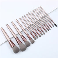 15Pcs ชุดแปรงแต่งหน้า Eye Shadow Foundation Powder Concealer Lip Make Up Brush Cosmetic Beauty แปรงแต่งหน้าเครื่องมือ Kit