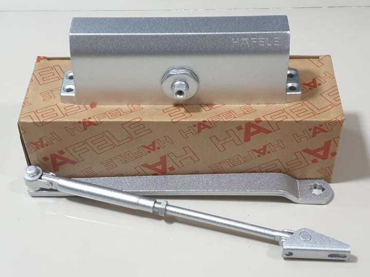 Hafele overhead door closer with holdopen arm (60kg) Lazada PH