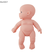 BstD07 Búp bê em bé 12cm thực tế mô hình mô phỏng trẻ sơ sinh bằng nhựa