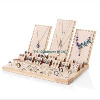 bdfszer 012A Solid wood jewelry display stand ring earrings earrings jewelry stand bracelet jewelry display board jewelry display stand