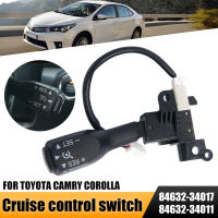 Jpk【สต๊อกพร้อม】เรือลาดตระเวน Toyota Corolla Camry สวิทซ์ควบคุมล่องเรือไฮแลนเดอร์ RAV4พรีอุส84632-34011 84632-34017