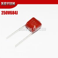 10pcs/lot CBB 250V684J 0.68UF 680NF Pitch 10MM 684J 250V CBB Polypropylene film capacitor