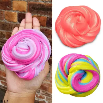 2022 DIY Kit Slime Fluffy Supplies Fruit Slime Pressure Children Cookies  Slime Toy Charms Accessories Toys for Kids