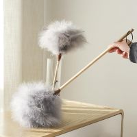 New ostrich feather chicken feather duster household electrostatic duster large small size clean desktop sweeping dust without hair loss