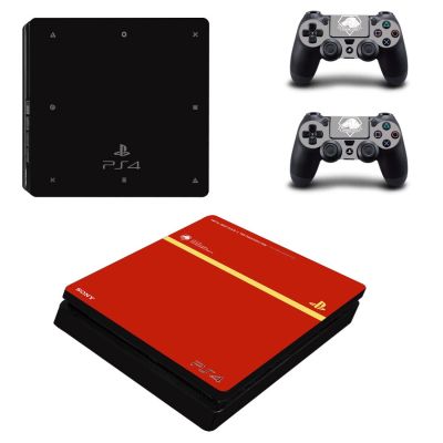 (MQ สไตล์ใหม่) โลหะเกียร์แข็ง PS4บางผิวสติกเกอร์สำหรับ Sony PlayStation 4เครื่องควบคุมและคอนโซลผิว PS4บางสติกเกอร์รูปลอกกรอบและที่คลุม