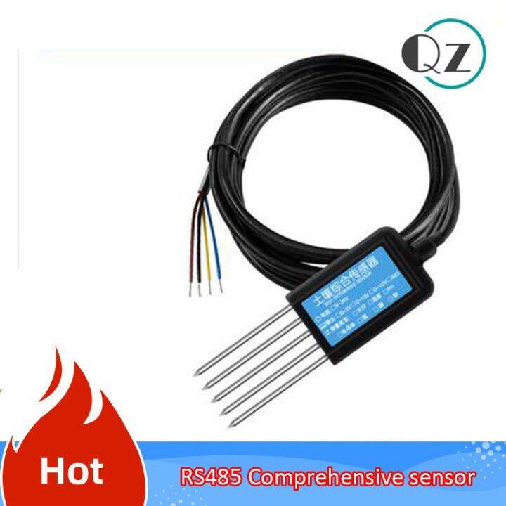 RS485 integrated sensor soil NPK storag soil speed test instrument ...