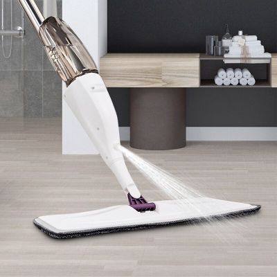 3-in-1 Spray Mop Detachable Spin Mop Wooden Floor Flat Mops Home Cleaning Tool Household with Reusable Microfiber Pads Lazy Mop