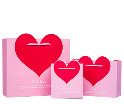 Valentines Day Handbags, Birthday Gift Boxes, Carton Bags, Factory Direct
