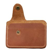 Unisex Retro Leather Credit Mini ID Bank Convenient Man Women Smart Wallets Business Card Holder Cash Wallet Small Case Men Bag Card Holders