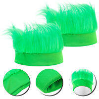 WINOMO 2pcs St Patricks Hats Hats Party จัดหาหมวกปาร์ตี้วันไอริชหมวกตกแต่งหมวกตกแต่ง