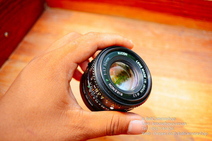 for-olympus-panasonic-mirrorless-ทุกรุ่น-ขายเลนส์fix-pancake-ละลายหลังงบประหยัด-ricoh-50mm-f1-7-serial-283970