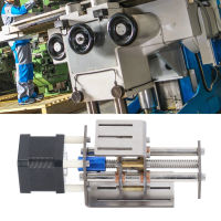 โต๊ะสไลด์ CNC แกน Z โต๊ะสไลด์เงิน1.7A สำหรับอุปกรณ์ดิจิตอล