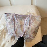 --BAO2382❀▲♘ hn commuter large-caci womens 23 new casl fgn sle -mat shoulder popular texture tote