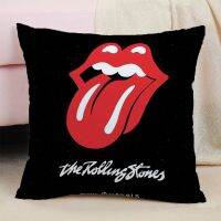 R-Rolling Stone Pad home decoration double-sided printed pillowcase 45 ×   45 anime table accessories and pillow accessories