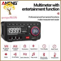 GUOGU ANENG True RMS เครื่องวัดเครื่องมือ,ทรานซิสเตอร์ดิจิตอลสมาร์ทมัลติมิเตอร์19999นับม้านั่งเครื่องทดสอบเสียงมัลติมิเตอร์บลูทูธ