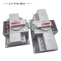 【YF】 2P 4P 63A -32A  MCB type automatic ats dual power transfer switch Transfer Switch Power Circuit Breakers 380V