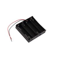 New Plastic 4x 18650 Battery Storage Case Holder DIY Box Container With Wire Leads for 18650 Batteries Wholesale