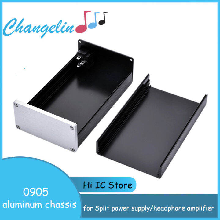 1Piece Aluminum DAC Amplifier Split Power Supply Enclosure Mini AMP