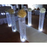 【hot】☈  6 110CM Diameter Wedding Road Lead Centerpiece Event Decoration