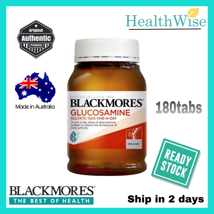 Blackmores Glucosamine Sulfate 1500mg OneADay 180 Tablets (Expiry