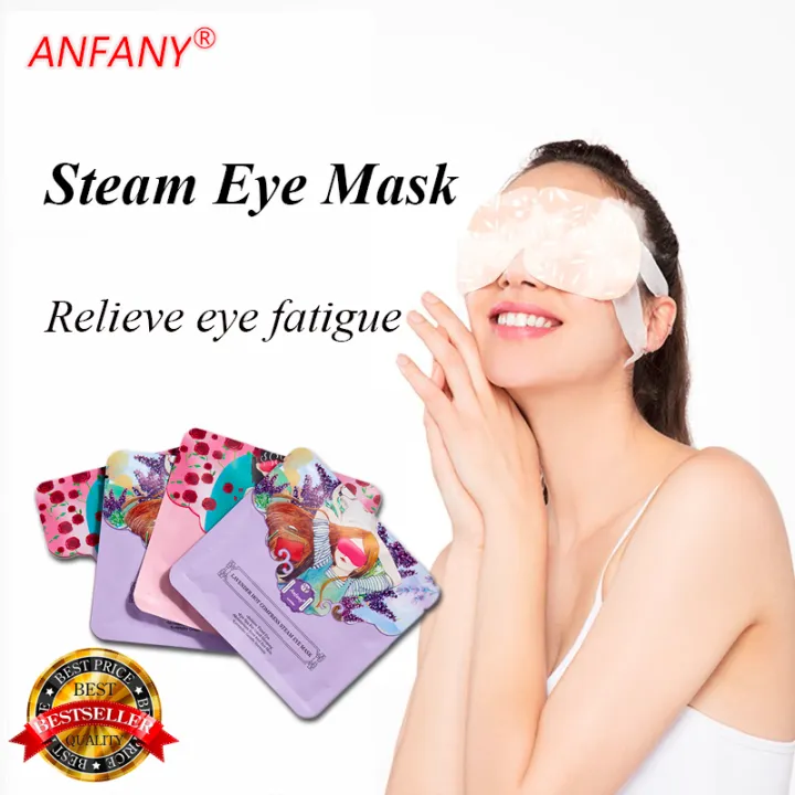 (Relax your eyes) ANFANY Steam Eyeshade,Steam eye mask Relieve Eye Fatigue Hot Compress Improve
