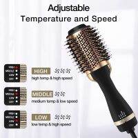 Hot-Air Brush One-step Hair Dryer Brush Electric Hot Air Comb Multifunctional Styler Professional Home Straight Curling Iron