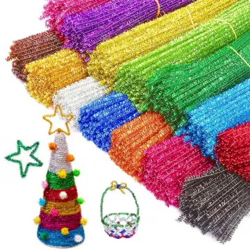 Chenille Cleaners Pipe Cleaners DIY Art & Craft Projects Kids Fuzzy