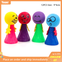 【Youer】 12pcs Jumping Doll KIDS PARTY ของเล่นปาร์ตี้ favors ถุง goodie ตุ๊กตาตุ๊กตาของเล่นของขวัญ