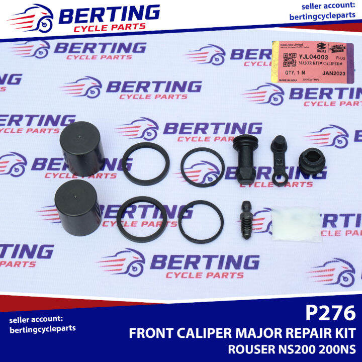 FRONT CALIPER MAJOR REPAIR KIT Rouser NS200 200NS Genuine YJL04003 Lazada PH
