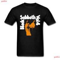 Hot sale BLACK SABBATH band  graphic Mens 100% Cotton Round Neck Short Sleeve T-Shirt  Adult clothes