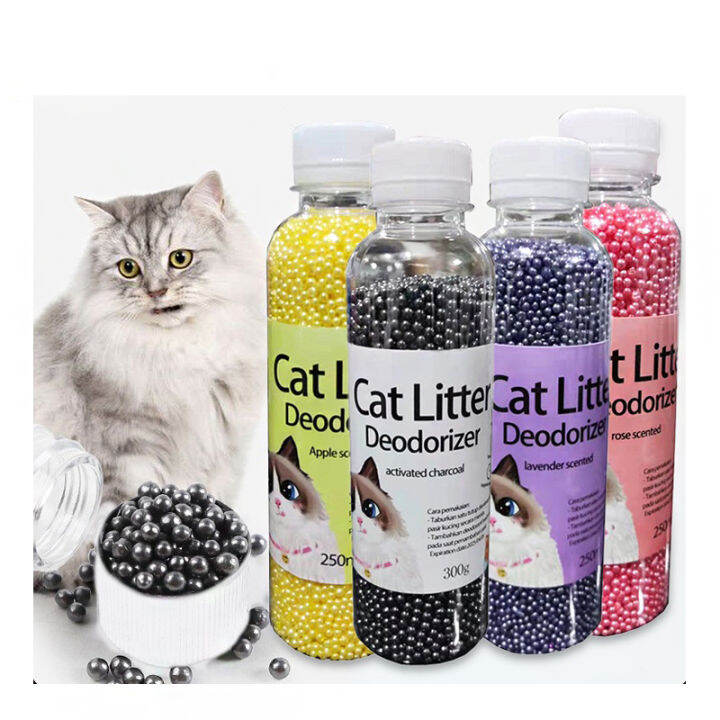 Cat Litter Deodorizer Box Crystal Lavender Perfume Antibacterial