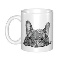 Personalized French Bulldog Mug DIY Frenchie Dog Lover Ceramic Milk Tea Coffee Cup Men Women Cups And Mugs