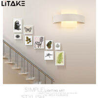 LITAKE ไฟหลอดไฟสำหรับห้องนอนติดผนังไฟ LED อะคริลิคทันสมัย3W AC85-265V ระเบียงห้องรับประทานอาหารในร่ม