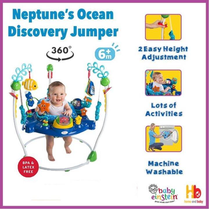 BABY EINSTEIN NEPTUNE OCEAN DISCOVERY JUMPER Lazada Singapore